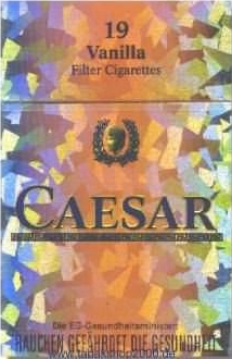 Caesar Vanilla cigarettes